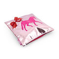 Zebra Trends kussenhoes roze paard